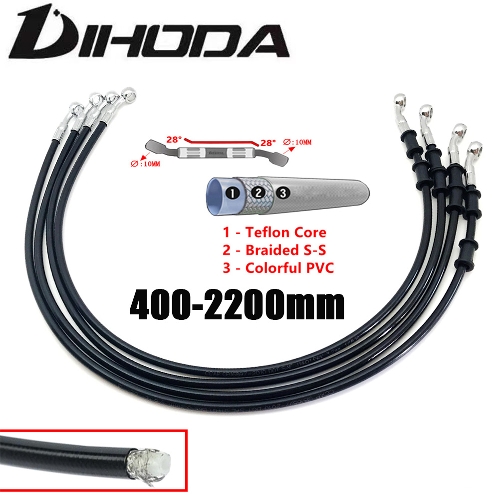 400-2200mm Motorcycle Hydrauli - Motorcycle Brake Cable 评论和价格