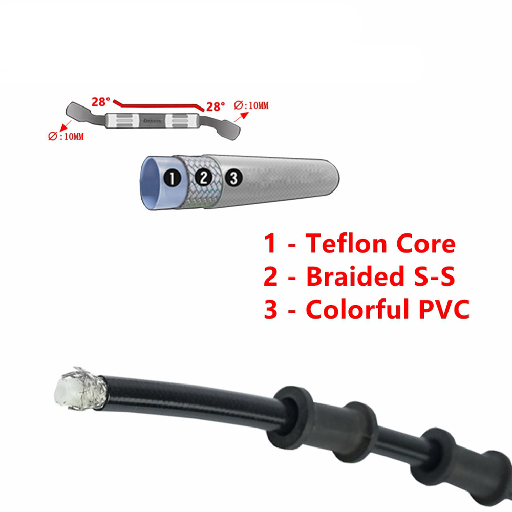 400-2200mm Motorcycle Hydrauli - Motorcycle Brake Cable 评论和价格