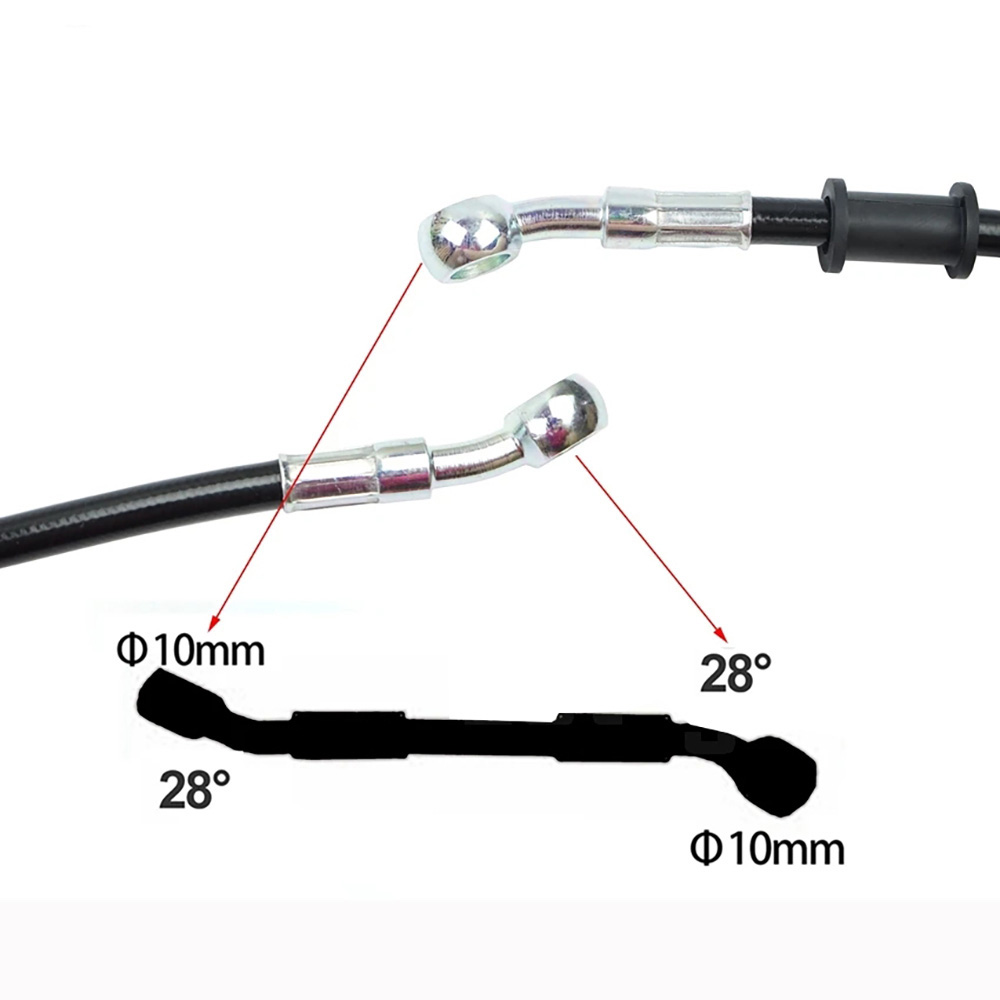 400-2200mm Motorcycle Hydrauli - Motorcycle Brake Cable 评论和价格