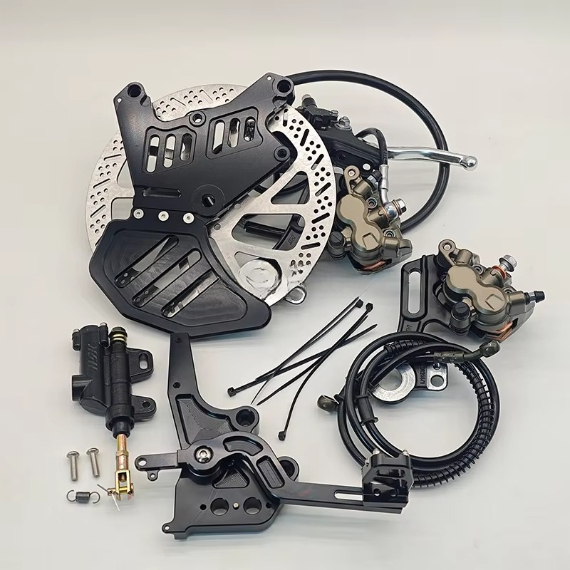 Dual-Caliper Bracket + 240mm R - Brake Rotor 评论和价格