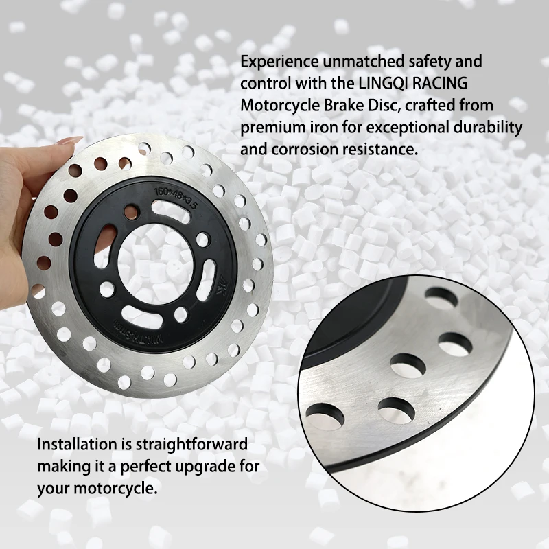 LINGQI RACING 160mm Brake Disc - Brake Pads Bike 评论和价格