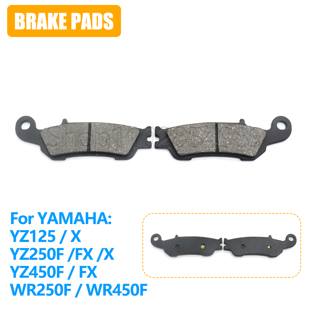 For YAMAHA YZ250 YZ250F YZ250F - Motorcycle Brake Pads 评论和价格
